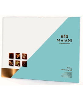 Vendita online Praline di cioccolato assortiti Majani di Bologna in Scatole da regalo. Shop on line Cioccolato