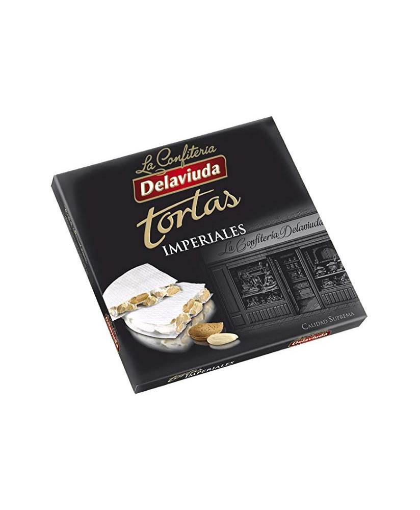 Vendita online Torrone Spagnolo Delaviuda - Torta Imperial di sole mandorle. Shop on-line Torrone della Confiteria Delaviuda Spa