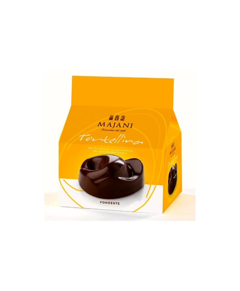 Vendita online Tortellini di cioccolato fondente Majani in Scatole da regalo. Shop on line Cioccolato fondente