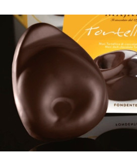 Vendita online Tortellini di cioccolato fondente Majani in Scatole da regalo. Shop on line Cioccolato fondente