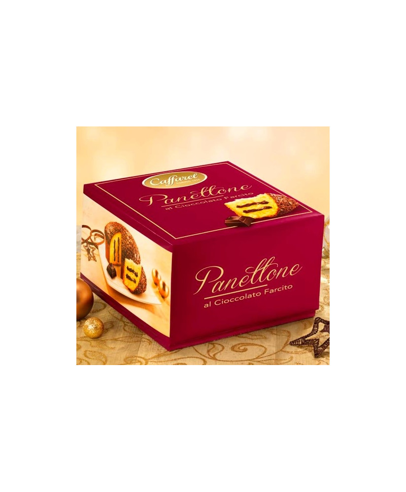 Vendita online panettone Caffarel 190° anniversario. Shop on line panettoni Caffarel ricoperto di cioccolato