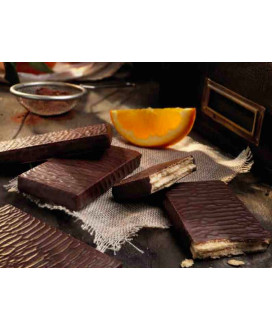 Online Sale Delicious wafer covered with dark chocolate Vulpitta Corso 101