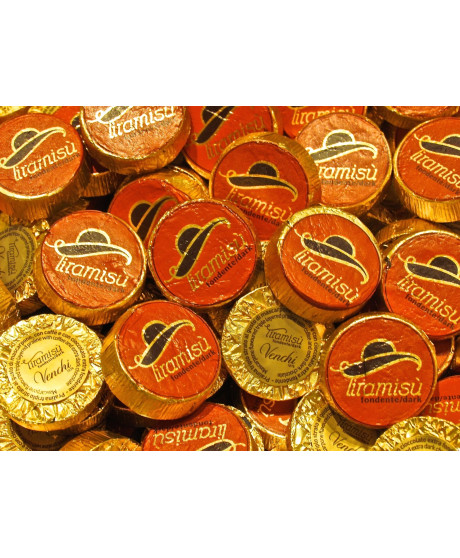 Vendita online cioccolatino Venchi al Tiramisù a €32.00 al Kg. Shop on-line cioccolatini Venchi Novità Unica
