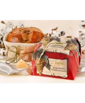 Virginia, traditional panettone typical italian christmas bread / cake. Shop online panettoni handmade Virginia Sassello
