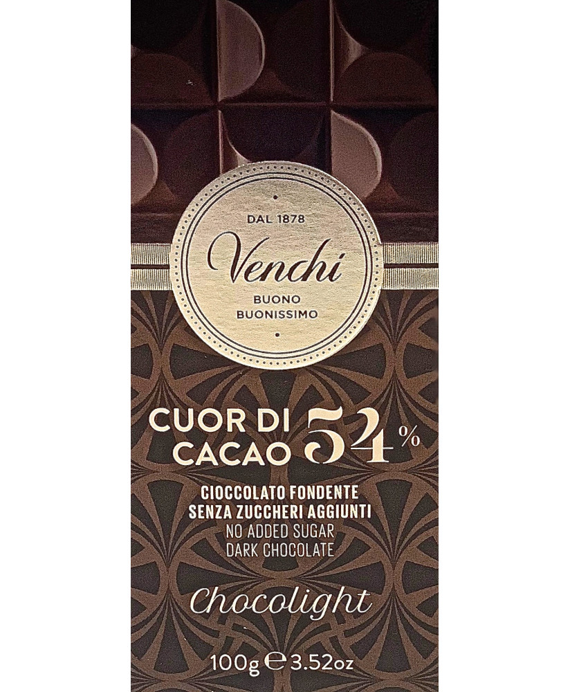 (3 BARS) Venchi - Chocolight - Dark Chocolate - 100g