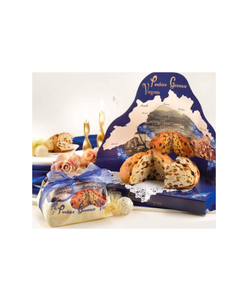 Virginia, traditional pandolce typical italian bread / cake. Shop online pandolce handmade Virginia Sassello