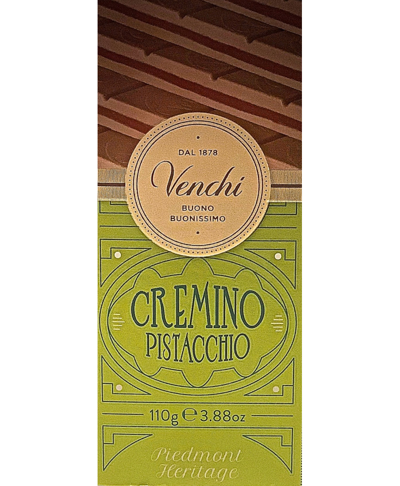 Cioccolato Venchi, vendita online tavoletta cremino al pistacchio. Miglior prezzo online cioccolata Venchi. Shop Venchi