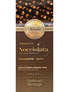 Venchi - Dark Chocolate and Hazelnut - 800g