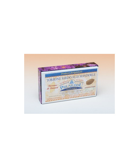 Pruneddu - Nougat of Tonara almonds and honey - Online shop Sardinian artisan nougat with Tonara almonds