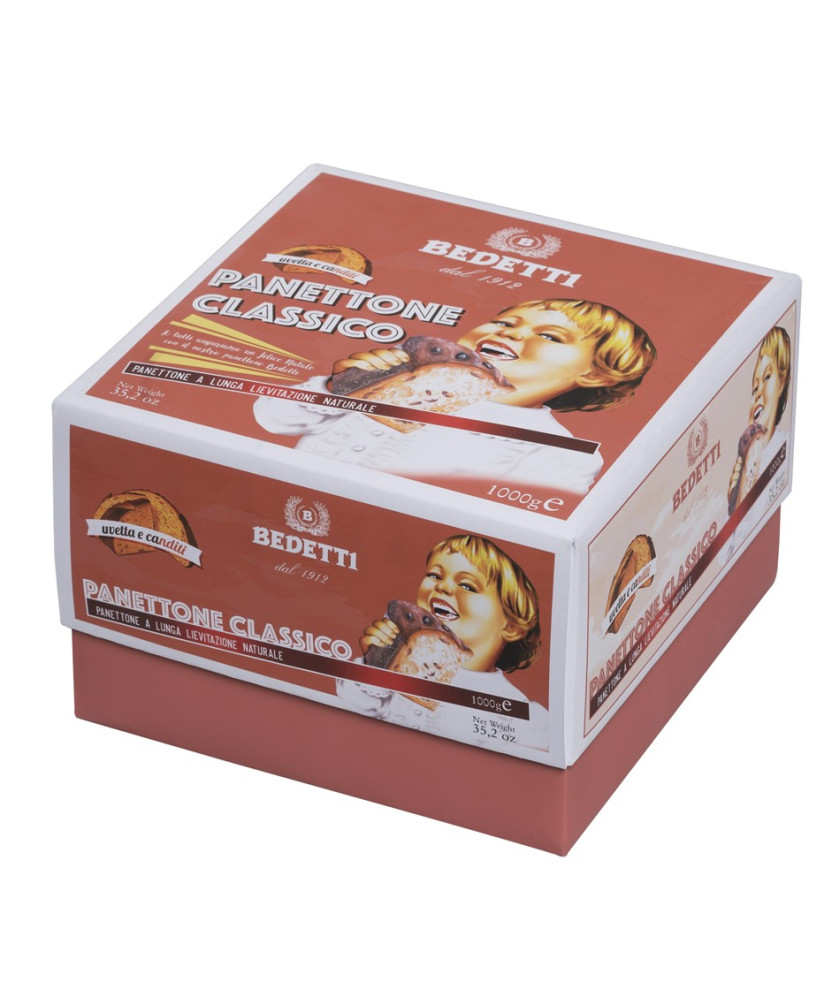 Bedetti - Panettone classico 1 kg - Vendita online panettoni artigianali Falconara Marittima - miglior prezzo
