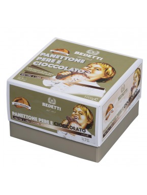 Bedetti - Panettone Pear and Chocolate - 1000g