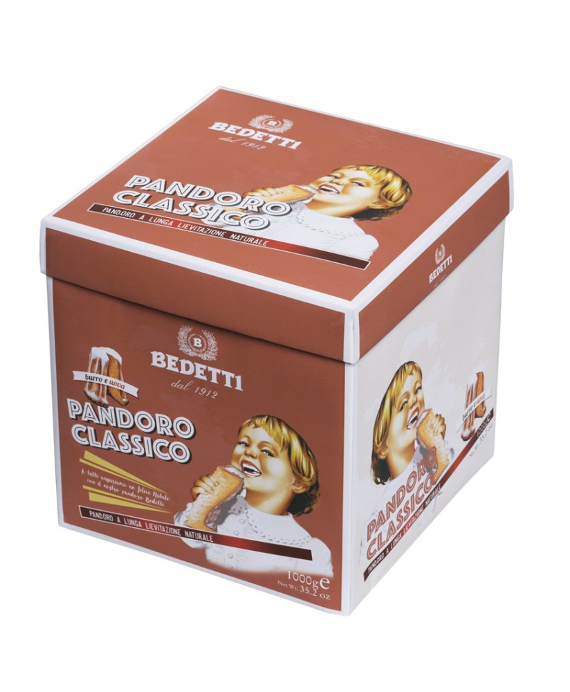 Bedetti - Classic Pandoro - Shop online homemade panettone - best price italian christmas bread - cake
