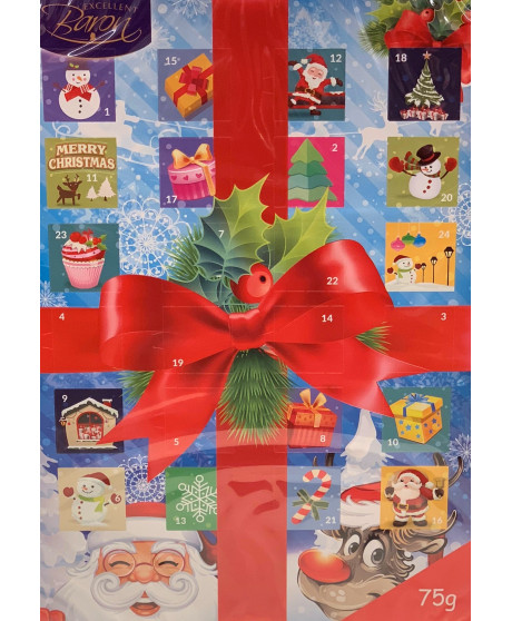 Vendita online Calendario d'Avvento con cioccolatini al latte Windel al miglior prezzo. Shop on line confezioni Natalizie per ba Vendita online Calendario d'Avvento con cioccolatini al latte Windel al miglior prezzo. Shop on line confezioni Natalizie per ba