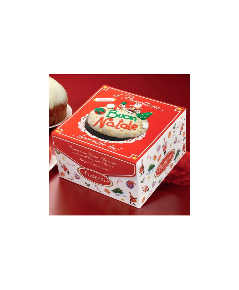 Vendita online panettone Flamigni classico Milano incartato a mano. Shop on-line panettoni artigianali, dolce da forno lievitato