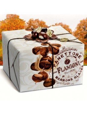 Flamigni - Marrons Glaces Panettone - 1000g
