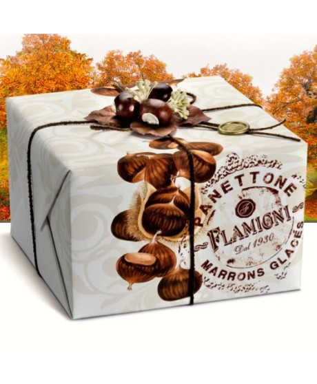 Flamigni - Marrons Glaces Panettone - 1000g