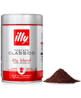 ILLY - Caffè Macinato Moka Tostato Classico - 250g