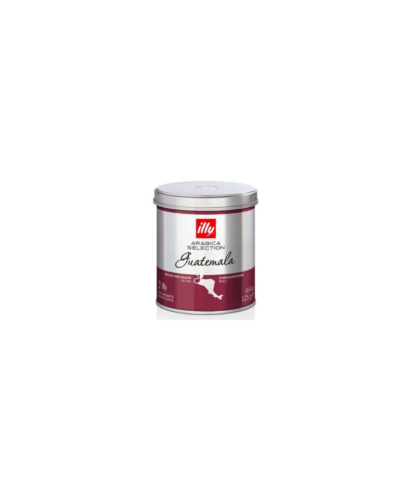 Vendita online caffè illy macinato moka monoarabica Guatemala, caffè in polvere di qualità al miglior prezzo. Shop on-line.
