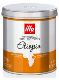 ILLY - MONOARABICA ETIOPIA - COFFEE MOKA POWDER - 125g
