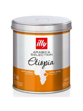 ILLY - MONOARABICA ETIOPIA - CAFFE' MOKA MACINATO - 125g