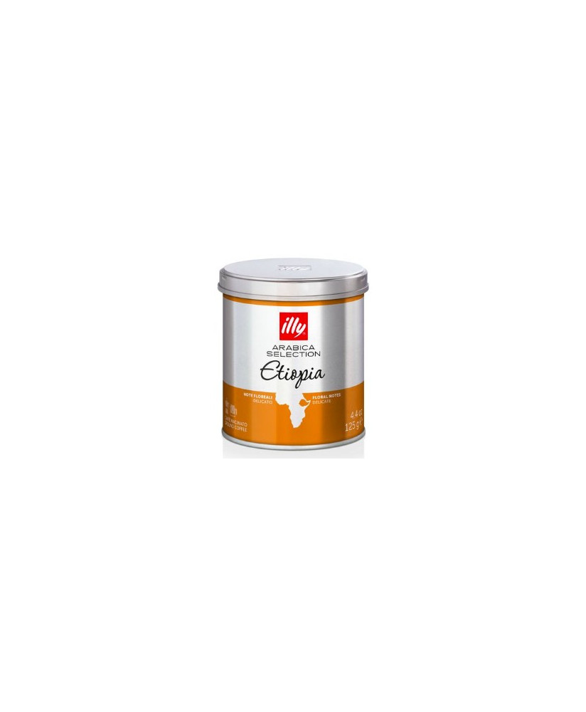 ILLY - MONOARABICA ETIOPIA - CAFFE' MOKA MACINATO - 125g