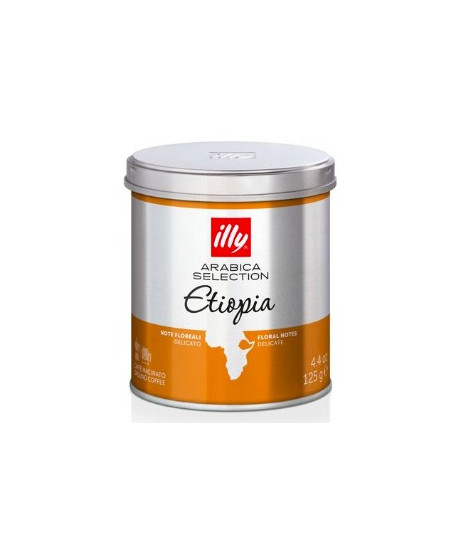 Shop online coffee powder illy ground for italian moka, monoarabica Etiopia, quality coffee powder at the best price. Sales