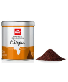 Shop online coffee powder illy ground for italian moka, monoarabica Etiopia, quality coffee powder at the best price. Sales