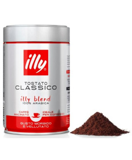 ILLY - Caffè Macinato Espresso Tostato Classico - 250g