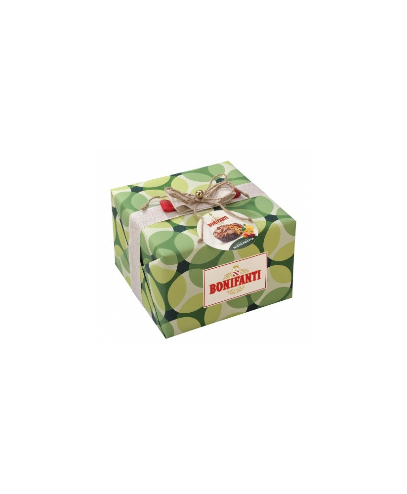 Shop online Bonifanti Christmas Cake Apple and Raisins. Online sales bonifanti quality italian panettone