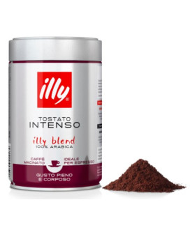 ILLY - Caffè Macinato Espresso Tostato Intenso - 250g