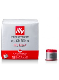 Illy Rosso - 18 Capsule - Tostato Classico