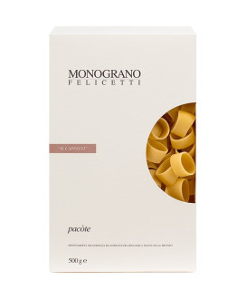 Vendita online Pacote Felicetti biologici di semola di grano Senatore Cappelli MONOGRANO trafilata al bronzo. Shop
