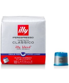 Vendita online capsule Illy Caffe' Blu per macchina iperespresso. Confezione da 21 caffè espresso. Shop on-line capsule Illy mig