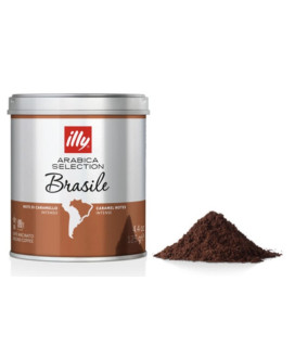 ILLY - MONOARABICA BRASILE - CAFFE' MOKA MACINATO - 125g