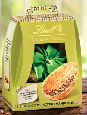 Lindt - White Chocolate with salted almonds and pistachios - 400g