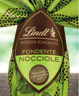 Vendita online Uovo di Pasqua 2017 Lindt & Sprüngli fondente nocciole Il Goloso linea Passione Fondente. Prezzi scontati!
