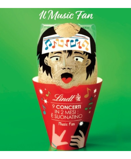Vendita online uova di Pasqua Lindt al latte, Piccole Mignon da 30g. Shop on line uova di Pasqua piccole di finissimo cioccolato