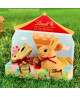 (3 CONFEZIONI X 50g) Lindt - Giostra Gold Bunny 