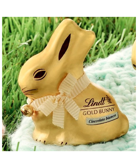 3 Gold Bunny x 100g - White Chocolate