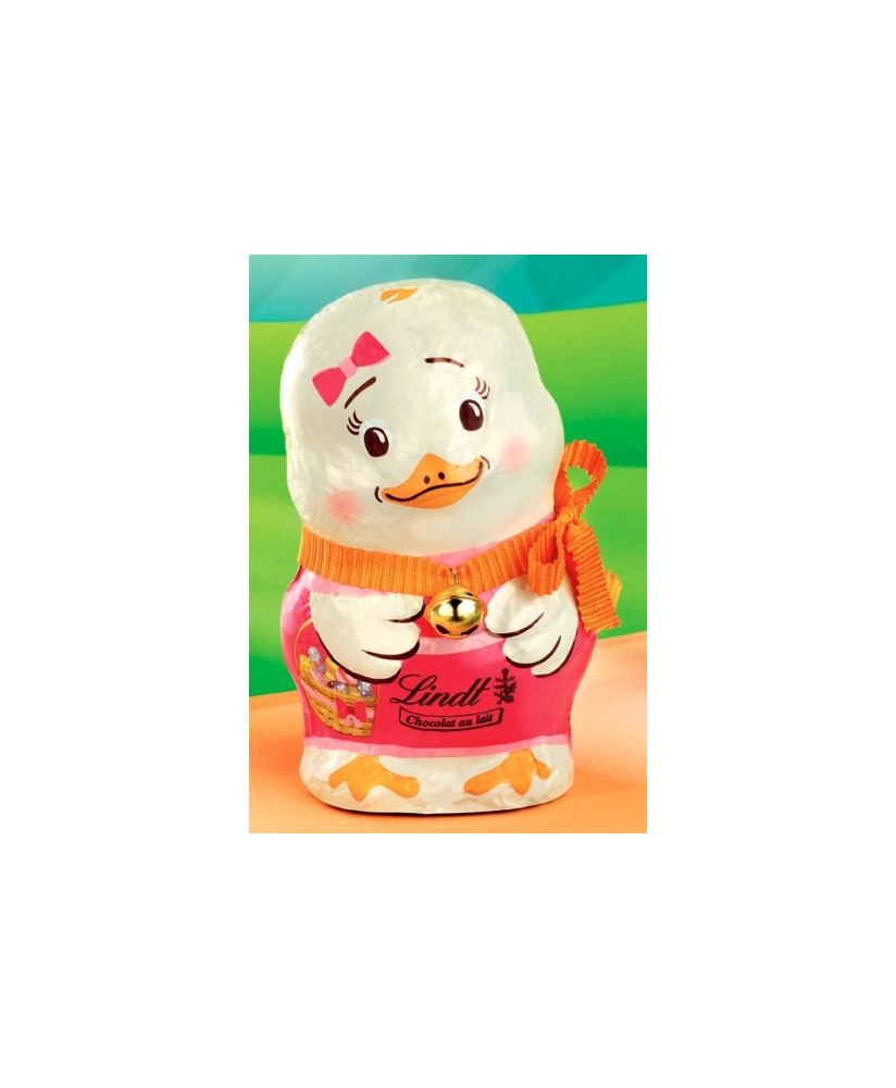 Online sales Chicks Chocolate Lindt & Sprüngli Milk (10% discount). Shop online chick with bell milk chocolate Lindt. Best price