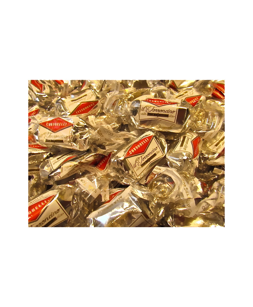 Vendita online Torroncini Siciliani Condorelli Vaniglia. Shop on line morbidi torroncini ricoperti  di cioccolato bianco alla va