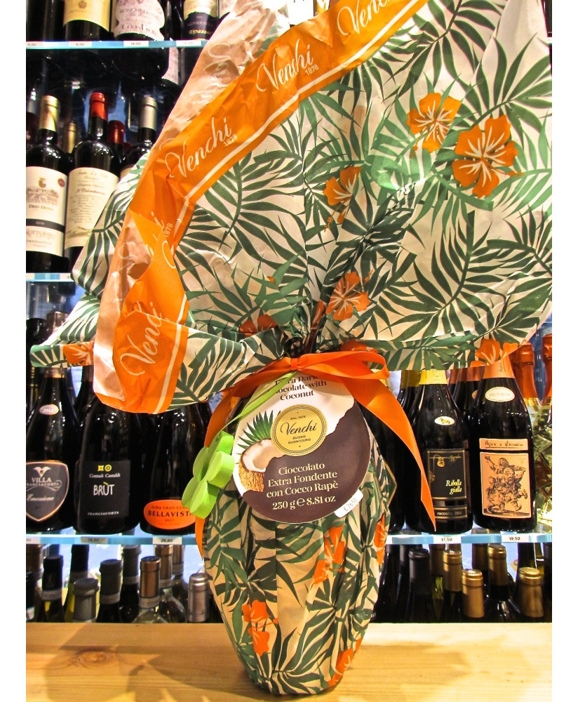 Venchi - Easter eggs 2019 - Dark Chocolate with coconuts - Shop online best price Easter egg Venchi italian quality sales