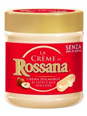 Rossana - Crema Spalmabile al latte e alle nocciole - 200g 