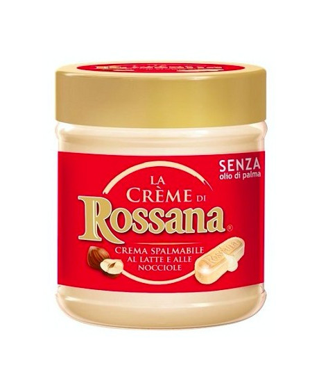 Rossana - Crema Spalmabile al latte e alle nocciole - 200g 