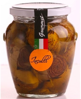 Frantoio Oleario Iaculli Vincenzo di Cerignola - Carciofi grigliati sott'olio - vendita online sottolii pugliesi miglior prezzo