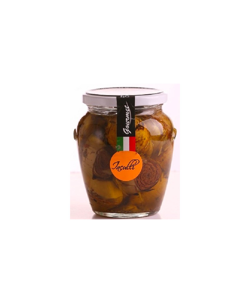 Frantoio Oleario Iaculli Vincenzo di Cerignola - Carciofi grigliati sott'olio - vendita online sottolii pugliesi miglior prezzo