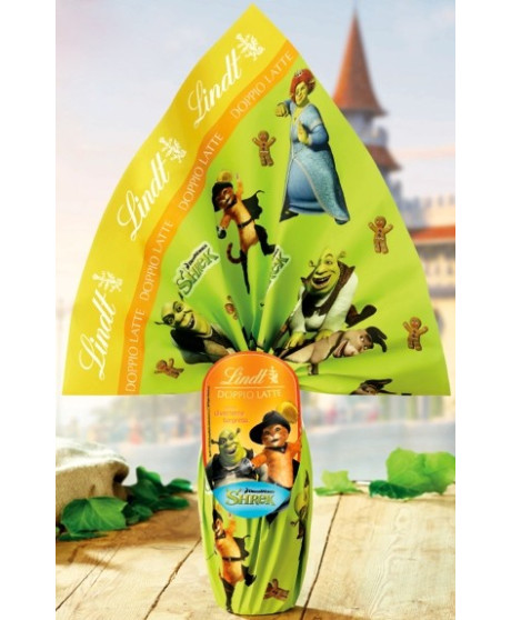 Lindt - Uovo Doppio Latte - Shrek - 250g