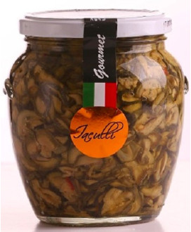 Frantoio Oleario Iaculli Vincenzo di Cerignola - Zucchine grigliate sott'olio - vendita online sottolii pugliesi miglior prezzo