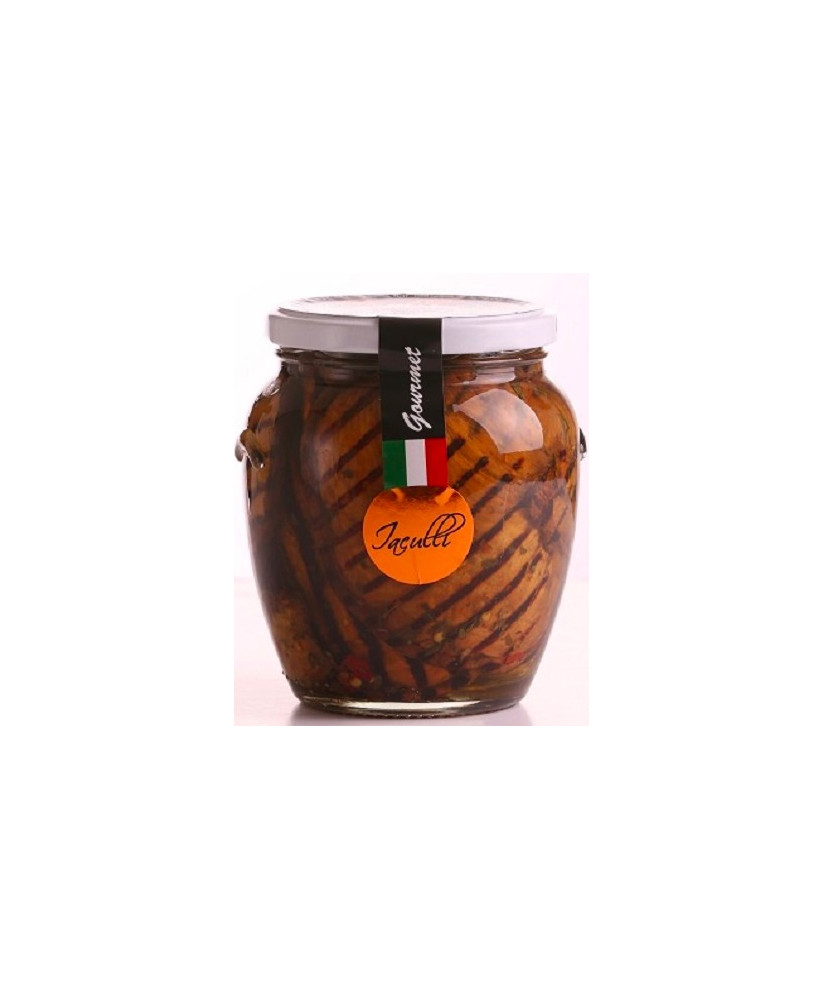 Frantoio Oleario Iaculli Vincenzo di Cerignola - Melanzane grigliate sott'olio - vendita online sottolii pugliesi miglior prezzo