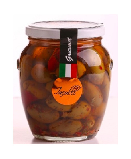 Iaculli - Chilli Olives "La Bella Cerignola" - 550g